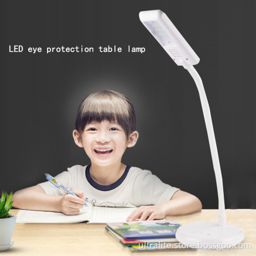 Touch Sensor LED Table Lamp with USB Charger